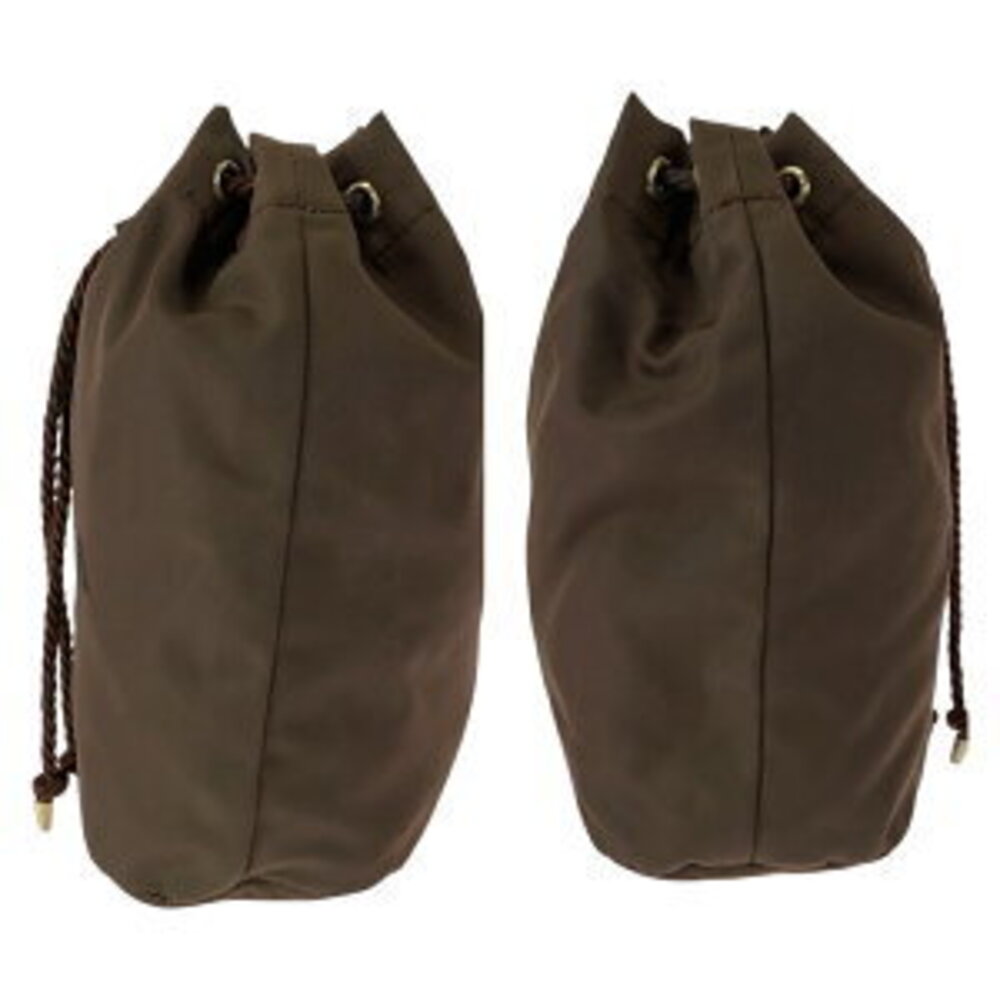 Prada Tessuto logo brown nylon pouch - Picture 8 of 10